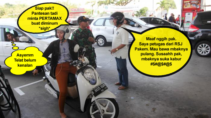 Florence Anggap Orang Jogja Tolol, Karena Ditolak Isi BBM Di Antrean Mobil Florence Anggap Orang Jogja Tolol, Karena Ditolak Isi BBM Di Antrean Mobil