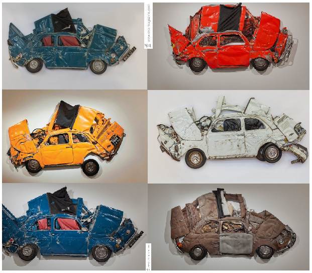 Seni keren dari mobil yang di press! Seni keren dari mobil yang di press!