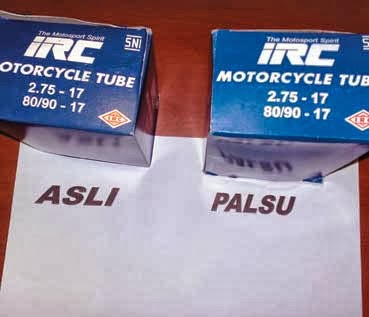 Hati - hati Banyak Dijual Ban Dalam Motor Palsu! Hati - hati Banyak Dijual Ban Dalam Motor Palsu!