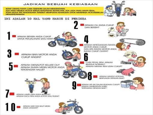 7 Tips Mudik Lebaran Dengan Sepeda Motor Yang Aman 7 Tips Mudik Lebaran Dengan Sepeda Motor Yang Aman