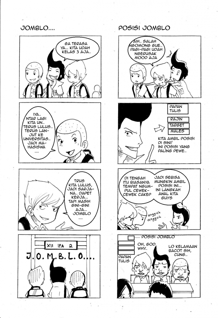 Komik 'Panti Jomblo', Rumahnya Para Tuna Asmara.