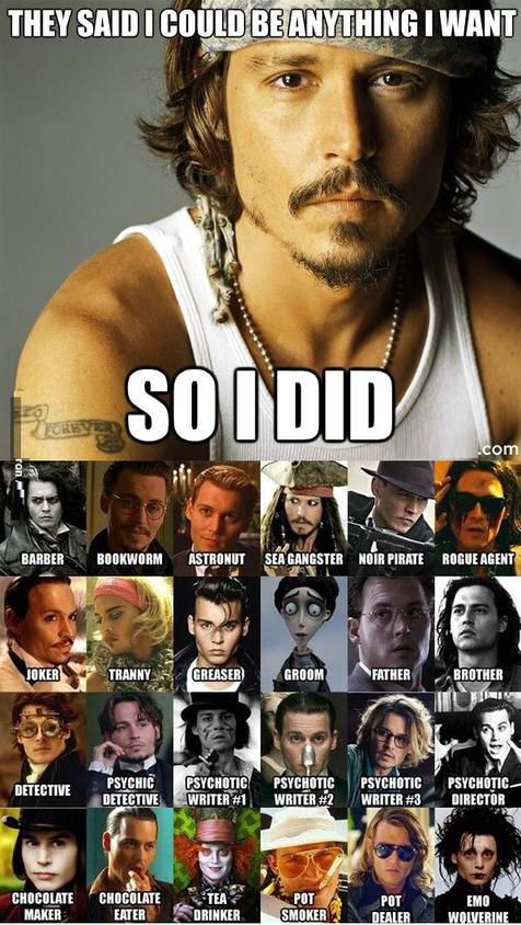 Uniknya Johnny Depp, Si Aktor Seribu Wajah Uniknya Johnny Depp, Si Aktor Seribu Wajah