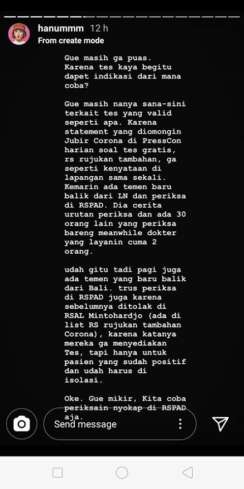 Pengalaman Test Virus Corona di RSPAD Gatot Subroto!