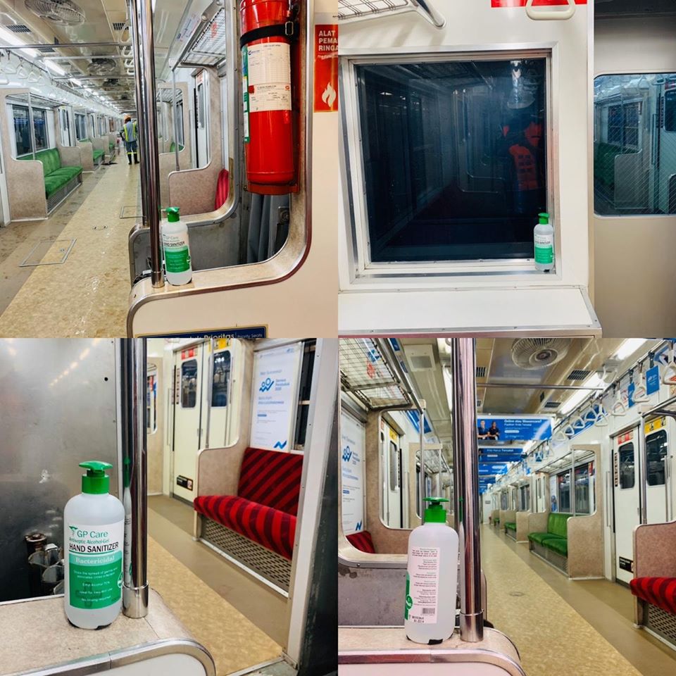 Respon KRL Commuterline Juga Transjakarta Menghadapi Virus Corona