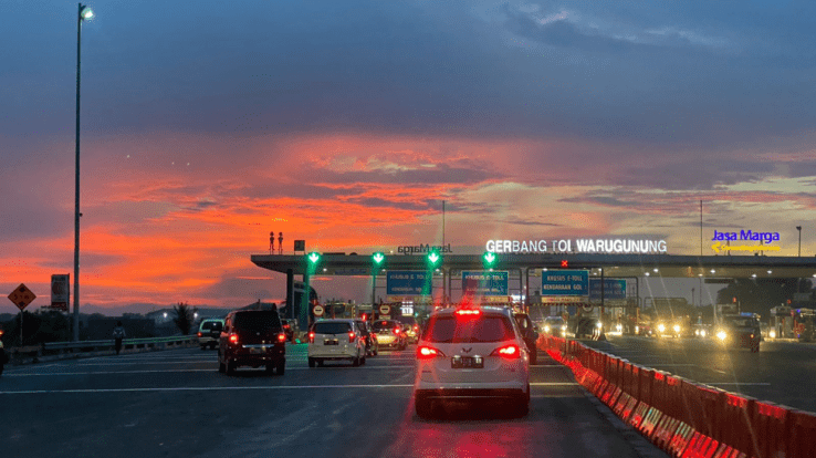 Titik Gerbang Tol Surabaya Jogja