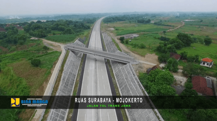 1. Pembangunan Ruas Tol Surabaya-Mojokerto